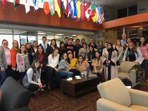 International student coffee hour